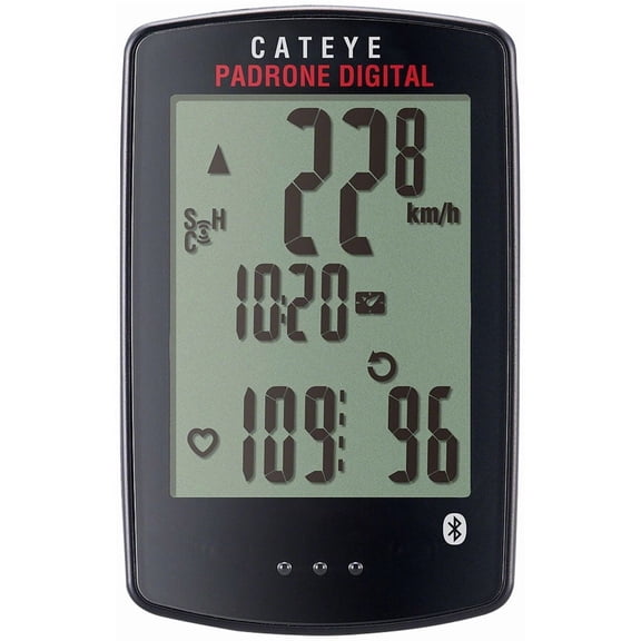 CatEye Padrone Digital Bike Computer - Wireless, Black
