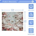 thumbnail image 5 of BZSMCE Towel Cotton Face Towel Soft Hand Towels Fashion White Swans Pattern, 5 of 9