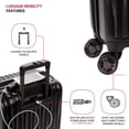 thumbnail image 2 of Equipaje SwissGear 7272 Energie con superficie rígida expandible de 30 pulgadas, color negro, 2 of 6