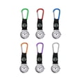 thumbnail image 3 of Miangastore Mountaineering Watch with Compass and Glow Pointer for Night Use Clipon Design Yellow Canvas Alloy Glass 4.5 Inches, 3 of 9