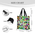 thumbnail image 3 of Fotbe Colorful Tie Dye Stained Glass Bolsa Tote con Estampado para Mujer, Bolsos con Cremallera, Bolsa de Hombro Casual de Gran Capacidad con Bolsillos Internos, 3 of 7