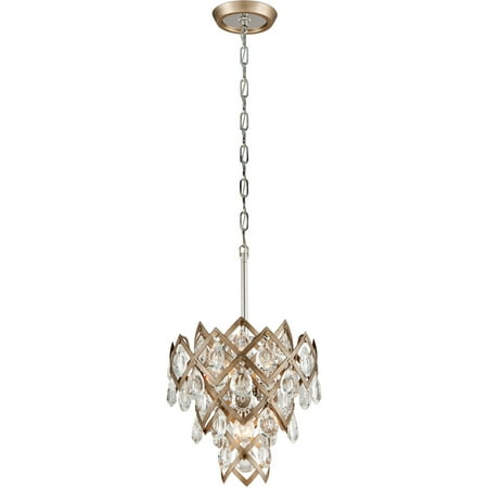 

Pendants 3 Light Bulb Fixture With Vienna Bronze Finish Hand-Crafted Iron and Stainless Steel Candelabra 18 180 Watts