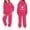 Hot Pink, variant on Muxikeji Clothes Back to School Outfits for Girls,Girl Outfits Size 6 Cartoon Print Long Sleeve Casual Hoodie Pullover tops and Pants Children'S Clothing