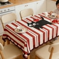 thumbnail image 4 of Table Cloth Rectangle, Table Cover Waterproof Wrinkle Resistant, Tablecloth for Party, Picnic, Kitchen, Dining,31.4" * 47.2", 4 of 6