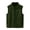 Army Green, variant on Children's Full Zip Polar Fleece Vest Sleeveless Outwear Warm Jacket with Pockets For 4-17Y