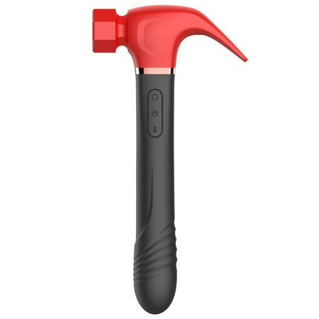 

Double Color Simulated Hammer with IPX6 Waterproof Level Gift for Valentine\ s Day Women\ s Day Red and Black