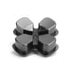 thumbnail image 3 of Controlador Juego De Botones De aleación De Aluminio, Botones De Metal Palillos De Pulgar De Metal De Aluminio Portátiles Kit De Reemplazo De Palillos De Pulgar Para Piezas De, 3 of 7