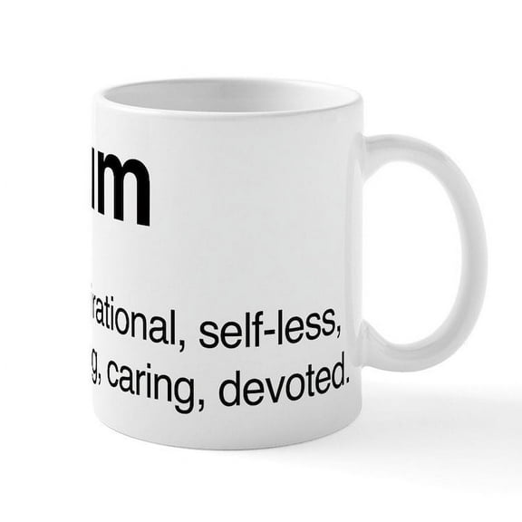CafePress - Mum Inspirational Mug - 11 oz Ceramic Mug - Novelty Coffee Tea Cup