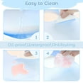 thumbnail image 7 of 6Pcs Cute Silicone Baby Bibs for Babies & Toddlers Waterproof, Soft,BPA Free (10-72 Months,Unisex), 7 of 7