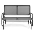 thumbnail image 5 of Giantex Powder Coated Steel Outdoor Glider Bench - Gray, 5 of 7