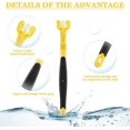 thumbnail image 3 of 2pcs 3 Sided Autism Toothbrush 3 Bristle Toothbrush Three Bristle Travel Toothbrush Wrap Around For Adult Kid Teeth Care Large Angle Soft Complete Tee, 3 of 5