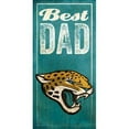 thumbnail image 2 of Las Vegas Raiders 6'' x 12'' Best Dad Sign, 2 of 7