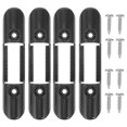 thumbnail image 1 of Universal Paddle Buckle Paddle Fixing Buckle for Canoes Black Plastic for Fixing Paddle 4 Sets, 1 of 5