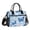 Blue Butterflies and Flowers, variant on Lunch Bag Insulated Lunch Box Leakproof Reusable Cooler Tote Adjustable Shoulder Strap for Men Women Blue Butterflies and Flowers 9L