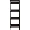 thumbnail image 6 of UTEX 4-Tier Ladder Shelf,Bathroom Open Wood Shelving Unit (Espresso), 6 of 6