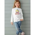 thumbnail image 2 of Girl With A Gift Long Sleeve Toddler -Image by Shutterstock,  5 Toddler, 2 of 4