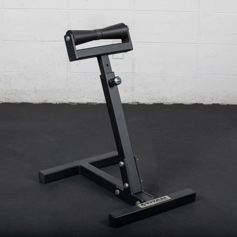 Titan Fitness Rackable Landmine Stand Nylon Roller Barbell Rest Load Capacity 440 LB Barbell Shoulder Press Landmine Attachment for Home Gym Strength Training Deadlift Squat Clean N Jerk Movements Wal...