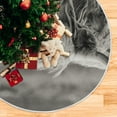 thumbnail image 5 of FMSHPON Scottish Highland Cattle Cows Xmas Christmas Tree Skirt Stand Mat for Holiday Party Decoration Indoor Outdoor 36 inches, 5 of 6