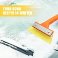 thumbnail image 2 of Unique Bargains Yellow Auto Car Windshield Window Ice Silicone Scraper Snow Remover Shovel Wiper, 2 of 4