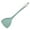 Green, variant on Army Green Silicone Spatula For Non Stick Cookware Protective Kitchen Utensil Stir Fry Tool Heat Resistant Cooking Spatula Stainless Steel Handle 14.96 Inches Length