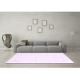 thumbnail image 3 of Ahgly Company Indoor Rectangle Solid Purple Modern Area Rugs, 5' x 8', 3 of 4