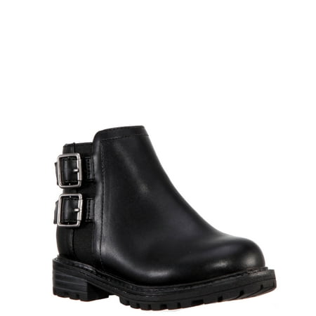 

KIDPIK Girls Double Buckle Boot Size: 7 Toddler - 6 Youth