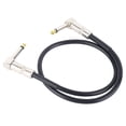 thumbnail image 3 of Cable de pedal de efectos de guitarra, cable de conexión de guitarra de 6,35 mm, cable de efectos de guitarra, cable de conexión de guitarra en ángulo recto, True Excellence, 3 of 9