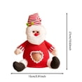 thumbnail image 3 of TIELUTT Design à Fermeture Éclair 2026 Tissu à Fermeture Éclair Réutilisable avec Style Père Noël Bonhomme de Neige pour Plateaux à Pâte à Pizza Feuille de Tarte Roulante pour Rouler la Pâte Ensemble de Cuisson en Silicone - 18 Pcs - Tapis de Cuisson en Silicone Plaque à Biscuits, 3 of 6