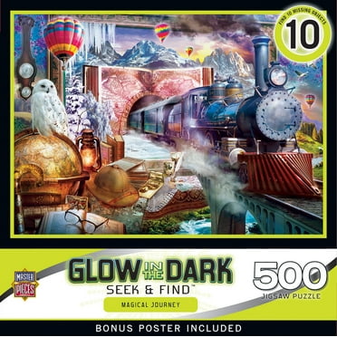 Glow in the Dark - Magical Journey 500 Piece Puzzle