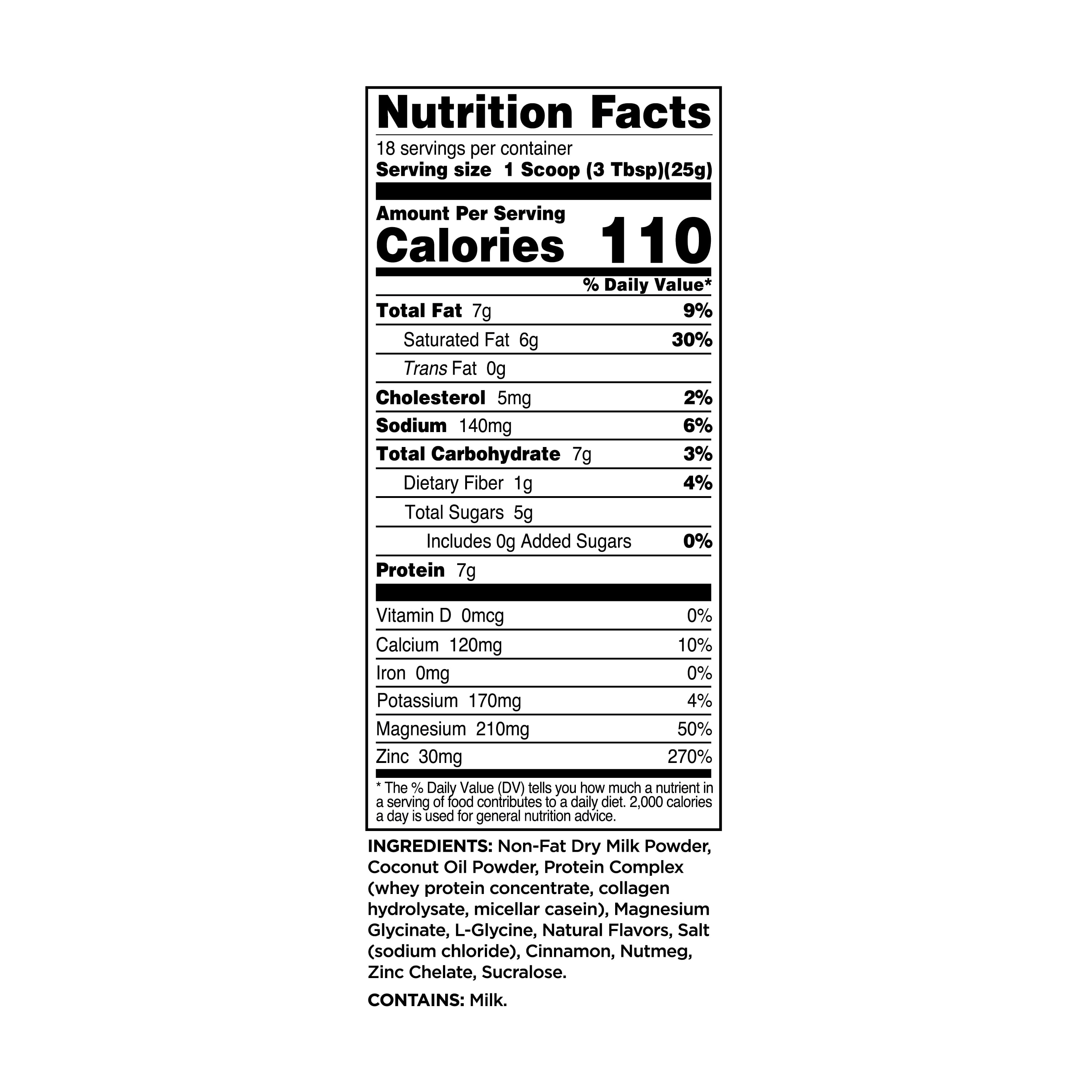 Perk Chill Drink Mix (Pumpkin Spice) 18 Servings – Calming Melatonin-Free Nighttime Sleep Aid Support with Magnesium & L-Glycine, Gluten-Free