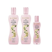 BioSilk - Silk Therapy - Irresistible Shampoo (7 oz./ 207ml) + Silk Therapy - Irresistible Conditioner (7 oz./ 207ml) + Silk Therapy - Irresistible (2.26 oz/ 67 ml) - Combo