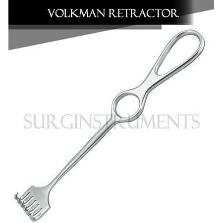 Volkman Retractor 2 SHARP Prongs Surgical (Best Surgical Instruments Manufacturers)