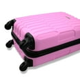 thumbnail image 4 of AMKA Honeycomb 22 in. Pink Carry-On Expandable Spinner Suitcase, 4 of 6