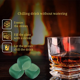 thumbnail image 3 of Piedras enfriadoras de bebidas para whisky y otras bebidas, juego de regalos para hombres, papá y marido, 3 of 5