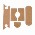 thumbnail image 1 of 5pcs Strong Adhesive Helmet Patch Hook Loop Sticker Military Accessory (Tan), 1 of 4