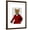 Brown Frame, variant on Art.com Fox Hunter 2 Portrait Art Print by Fab Funky, 24" x 32"