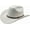Beige, variant on Western Cowboy Hat for Women Men Wide Brim Beach Cowgirls Cattleman Cowboys Hats