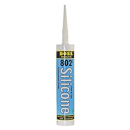 Conspec Pool and Spa Hot Tub CLEAR Silicone Adhesive Sealant 10.3 oz