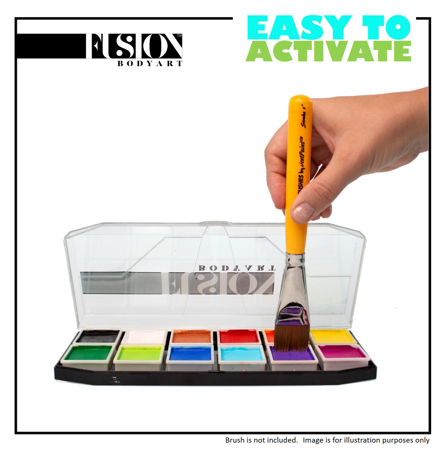 Fusion Body Art Perfect Face Painting Kit
