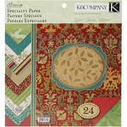 Christmas Cheer Specialty Paper Pad 12x12, 24 Sheets