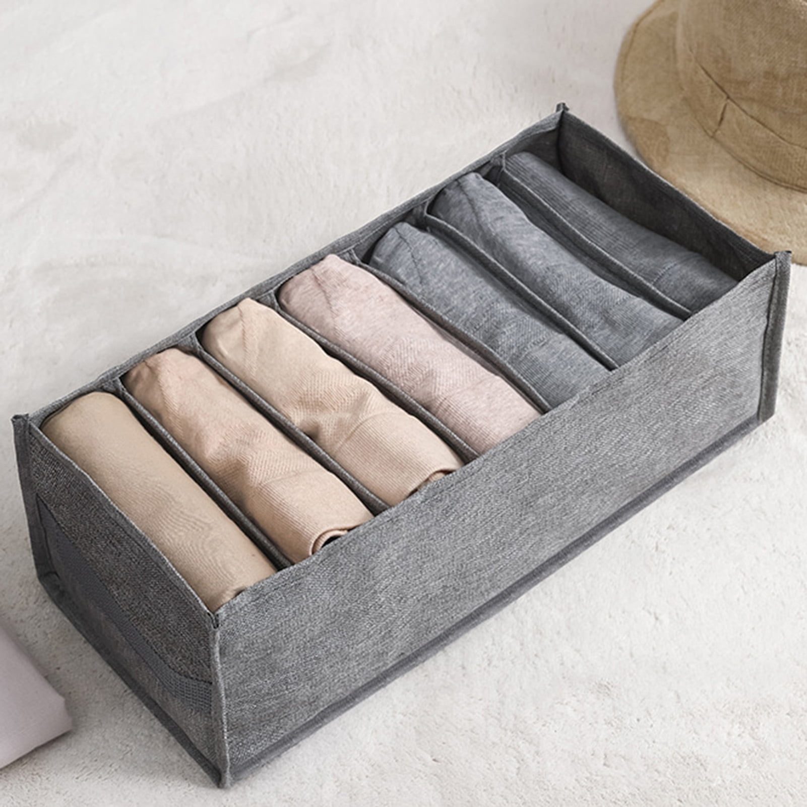 SSBSM Underwear Drawer Dividers Waterproof Collapsible Modern