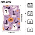 thumbnail image 2 of FORMRS 1-Subject Spiral Notebook 8" x 5" College Ruled 60 Refillable Sheet A5 Hard Cover, 2 Pack, Purple Cute Halloween, 2 of 7