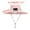 Pink, variant on WKSCLPAI Solar Fan Hats,Wide Brim Sun Hats for Kids,Outdoor Bucket Hat with Solar Fans Built in,Summer UV Protection Fishing Hat with Neck Flap for Travel,Camping,Beach,Vacation