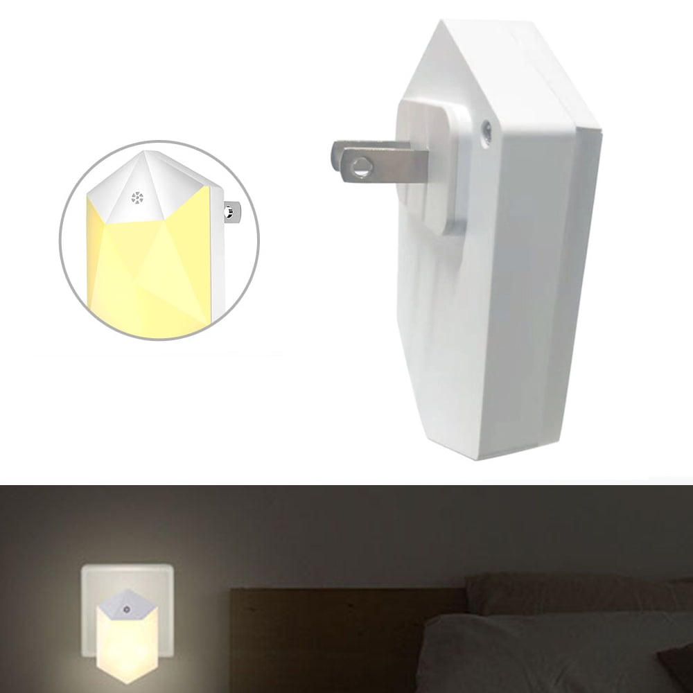 4pcs LED Wall Nightlight Night Light with Auto Dusk to Dawn Sensor for Bedroom 