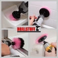 thumbnail image 2 of Drillstuff Bathroom Cleaning Drill Brush Set - Scrub Attachment for Cleaning - Shower Scrubber Brush Kit - Grout Cleaner Attachment for Power Drill, 2 of 7