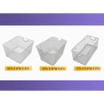 thumbnail image 6 of YBM Home Mesh Open Bin Storage Basket Organizer for Kitchen, (2 Pack) Black 15 x 12 x 11.5, 6 of 7