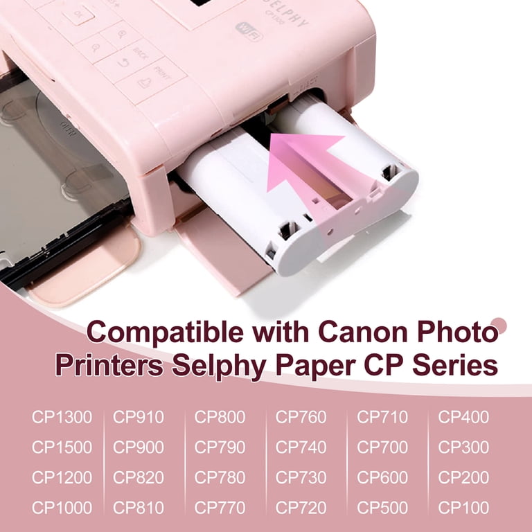 NineLeaf, Compatible for Canon Selphy CP1500 CP1300, 3 Color Ink