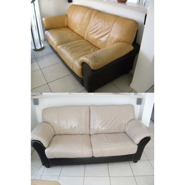 Leather Repair Kit Restore Couch Furniture Car Seat Dark Gray Masseto