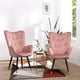 thumbnail image 2 of Silla Sillón Sofá individual Moderno Cómodo Rosa FurnitureR, 2 of 8