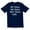 Navy, variant on TotallyTorn One Tequila Two Tequila Three Tequila Floor Novelty Sarcastic Funny Mens Graphic T Shirts